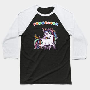 FUNNYCORN | The Funny unicorn Baseball T-Shirt